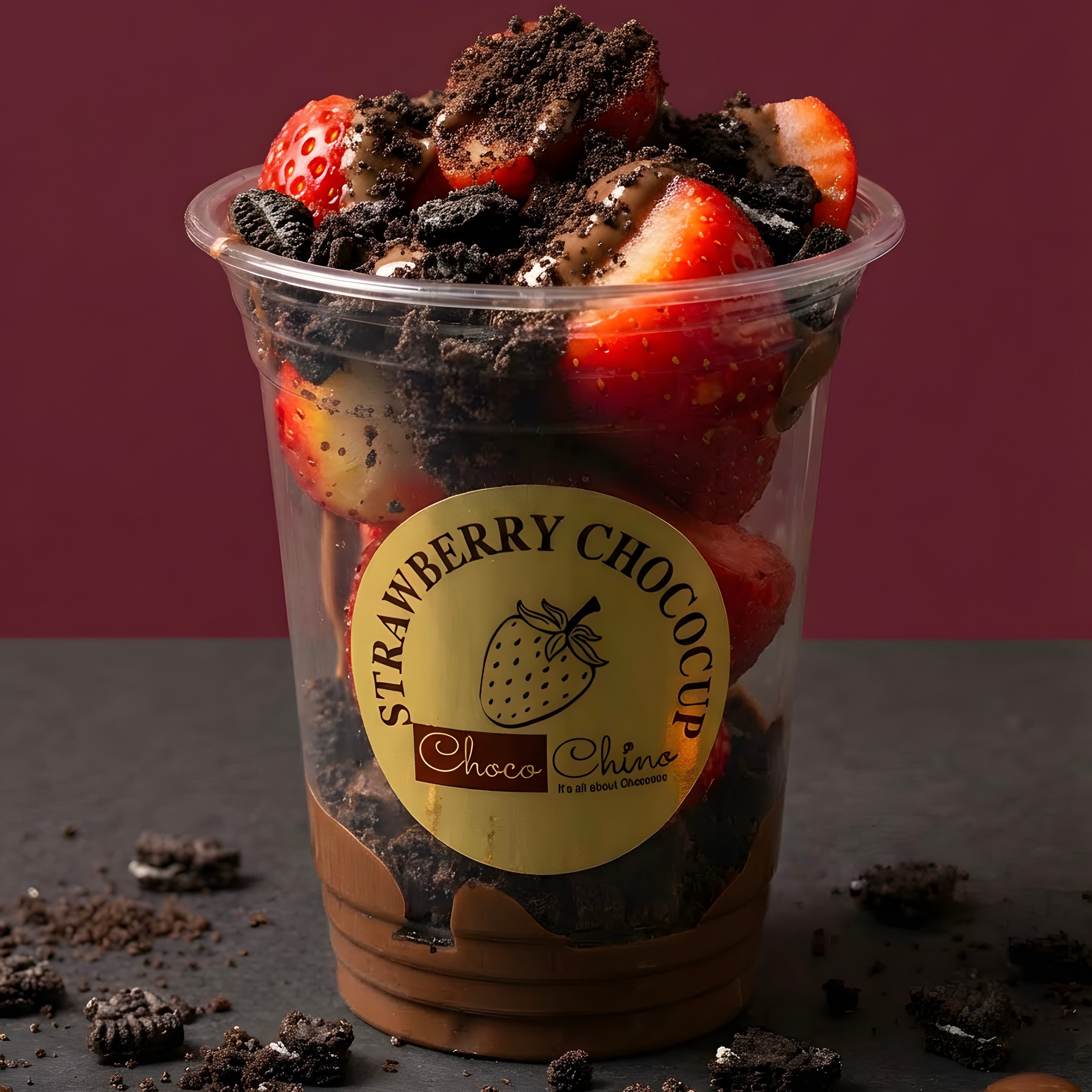 Strawberry Oreo CHOCOCUP